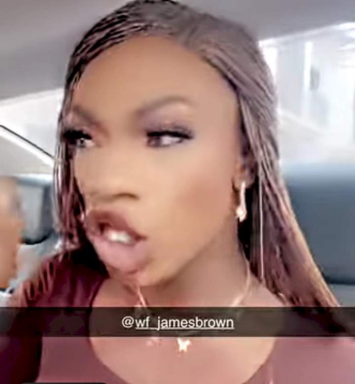 'Just 2 seconds he entered, Bobrisky has been thrown out of Benin' - James Brown mocks ex-friend [Video]