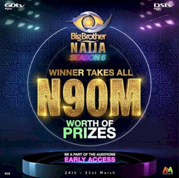 “People no go wan go school again” – Reactions as N90M prize is announced for BBNaija season 6