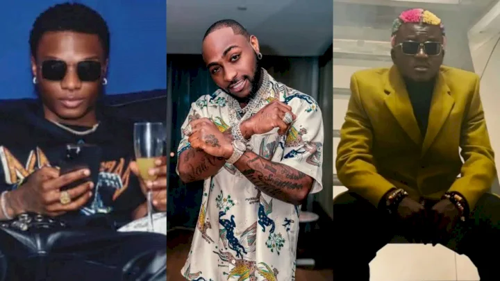 "E fit be Davido or Portable" - Speculations as Wizkid hints at collaboration with certain singer (Video)