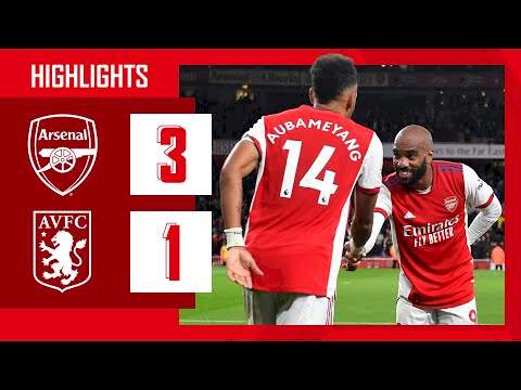 Video: Arsenal 3 - 1 Aston Villa (Oct-22-2021) Premier League Highlights