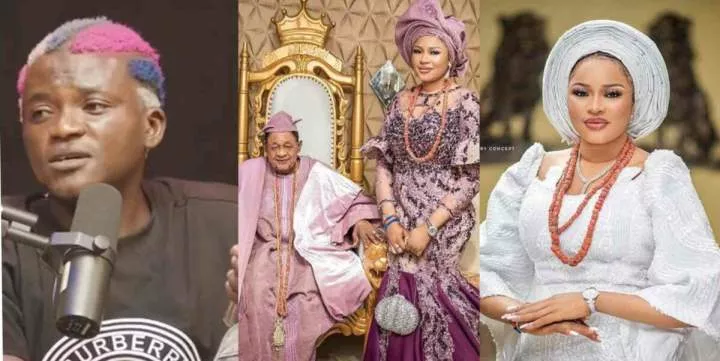 "After king, na king" - Portable confirms relationship with late Alaafin of Oyo's wife [Video]
