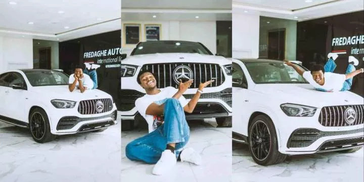 Nasty Blaq splashes millions on new Mercedes Benz GLE