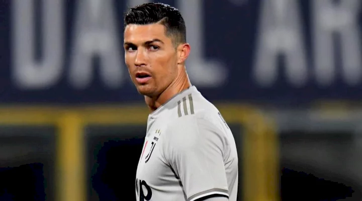 Serie A: Pirlo drops Cristiano Ronaldo from Juventus squad