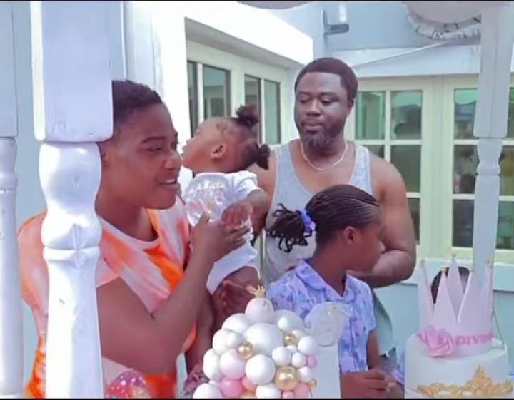 Mercy Johnson shares a loved-up family video in preparation for her child's birthday party