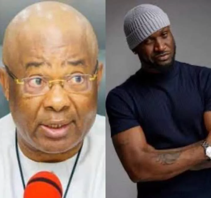 This is ridiculous - Singer Peter Okoye reacts to video of Gov Hope Uzodinma announcing he would secure jobs for 4000 Imo youths in Europe and Canada