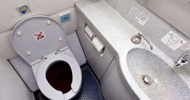 What Happens in the Air Once Aeroplane Toilet Is Flushed