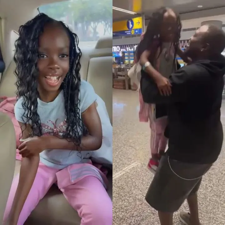 Comedian Buchi Reunites With Daughter One Year After He Accused His Ex And Her Parents Of Denying Him Access To His Kids (Video) Comedian Buchi Reunites With Daughter One Year After He Accused His Ex And Her Parents Of Denying Him Access To His Kids (Video)