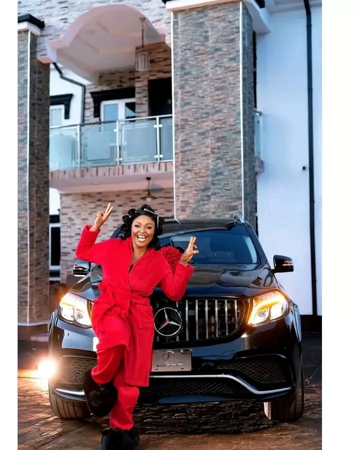 Blessing CEO gifts herself luxurious vehicle as a birthday gift