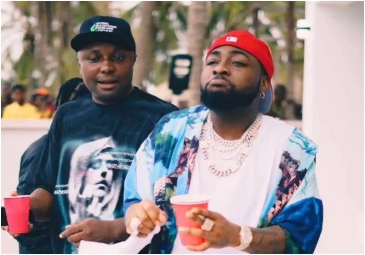 'I know your ex-wife feels bad right now' - Davido tells aide Israel DMW