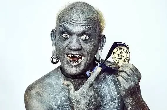 The most tattooed man in the world [News18]