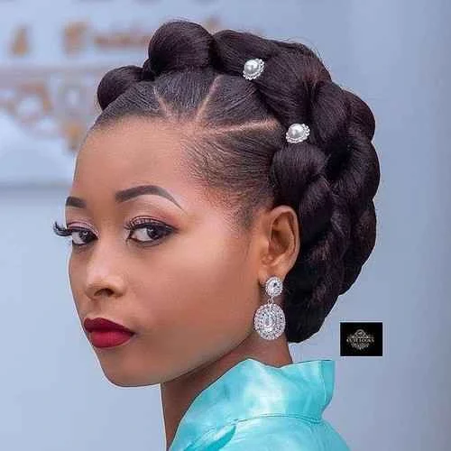 Ways To Style Your Ghana Weaving Hairstyles to Look Sophisticated and Trendy