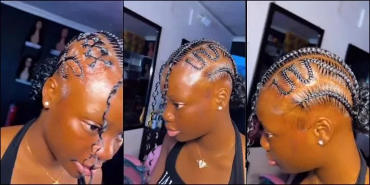 Lady's hairstyle leaves many concerned as video trends