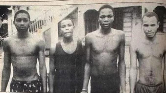 See The 2 Notorious Men From The 90's Who Were Beheaded At Ochanja Market By Bakassi Boys (Photos)