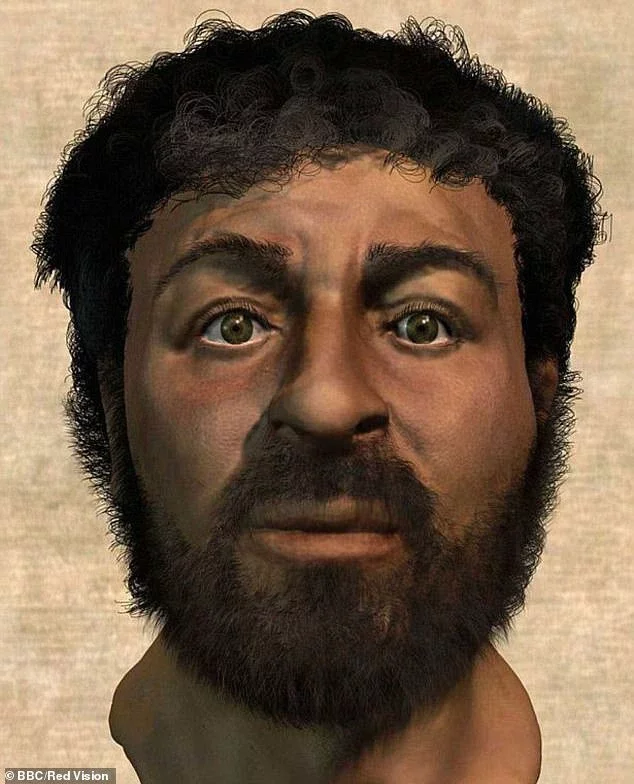 Retired medical artist Richard Neave has recreated the face of a first-century Judean (pictured) using forensic techniques and Semite skulls found in archaeological excavations