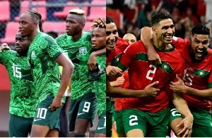 Super Eagles of Nigeria and the Atlas Lions of Morocco