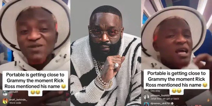"Grammy is near, I'm No. 2 in London" - Portable says he's gone global after getting a shout-out from Rick Ross