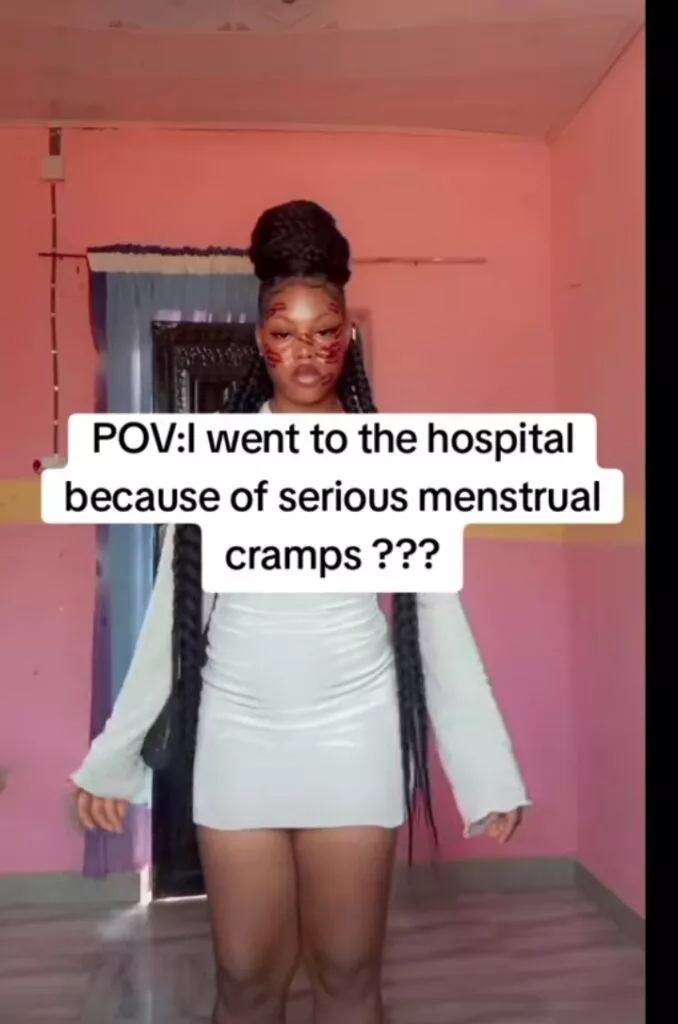 Lady visits hospital to complain of menstrual cramps only to return home with twins