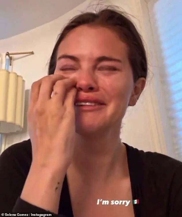 Selena Gomez sobbed as she reacted to Trump's threat of mass deportations of all undocumented immigrants, which has ignited fears of family separations