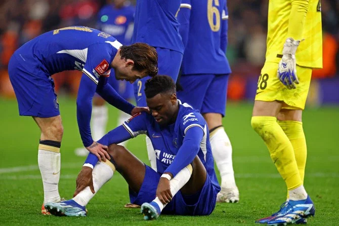 Chelsea star set to miss Carabao Cup final against Liverpool due to a groin injury