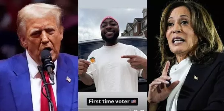 Davido Explains Why He Admires USA, Reveals Who He Voted for During Presidential Election