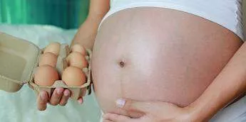Does eating raw eggs cause abortions and miscarriages in pregnant women?