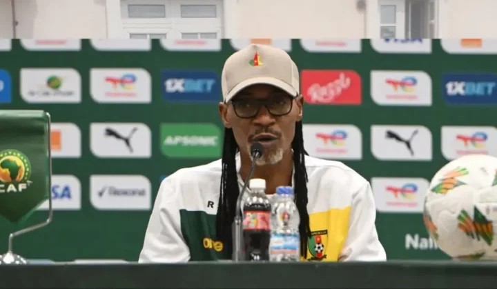 AFCON 2023: 'We don't fear him' - Cameroon coach Song on Super Eagles player