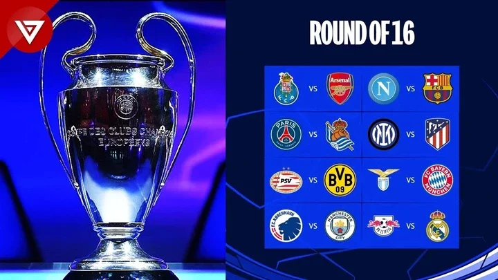 UEFA Champions League : Check Out The 4 Best Teams in the Round of 16 Based On Current Form
