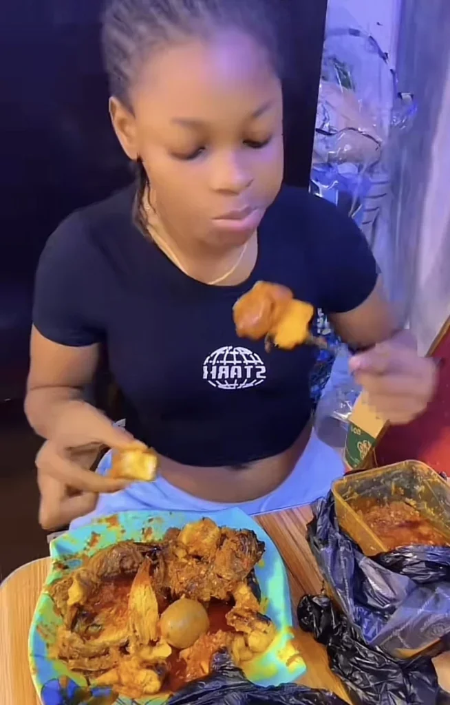 Girl shares delicacies her boyfriend buys her despite mother's warning that no man will marry her for lack of cooking skills 