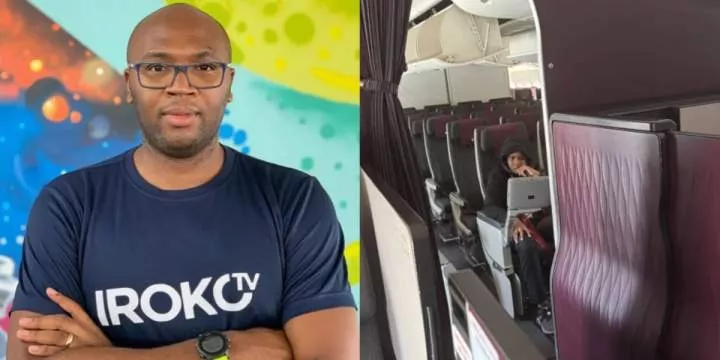 Jason Njoku shares lesson he teaches son who complains about flying economy class