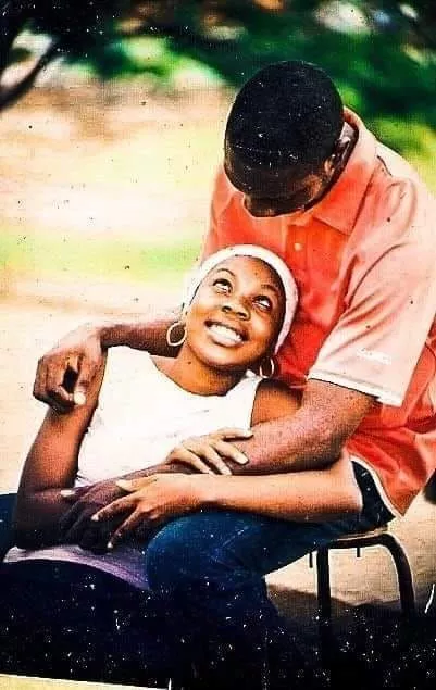 This is who my wife agreed to marry. No car, no millions, no properties. Just good intentions and solid goals - Nigerian man writes as he shares throwback photo