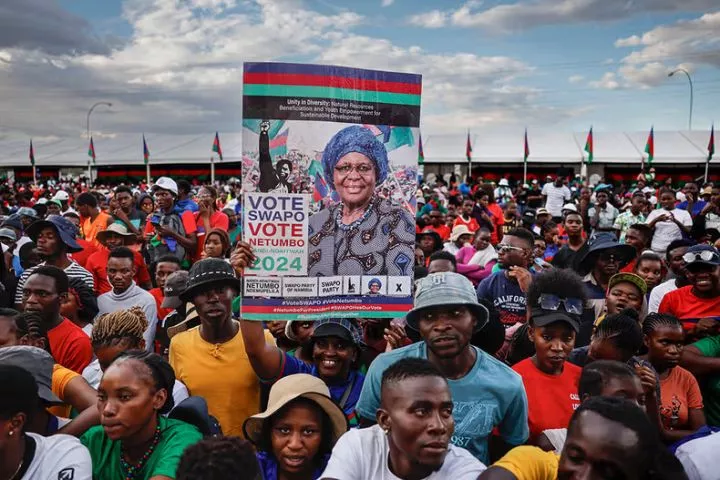 Netumbo Nandi-Ndaitwah becomes first female president of Namibia