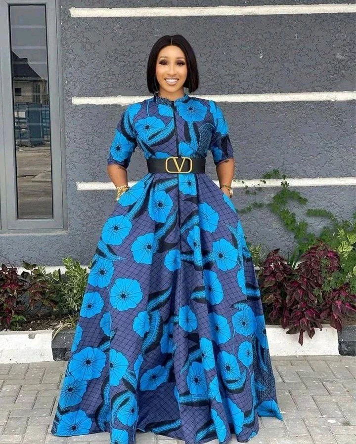 Tailors, Check Out Some Creative Flare Gowns Styles You Can Sew for Your Customers