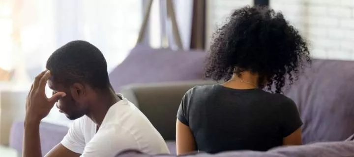 Drama as lady confronts her husband for renovating his mother's house