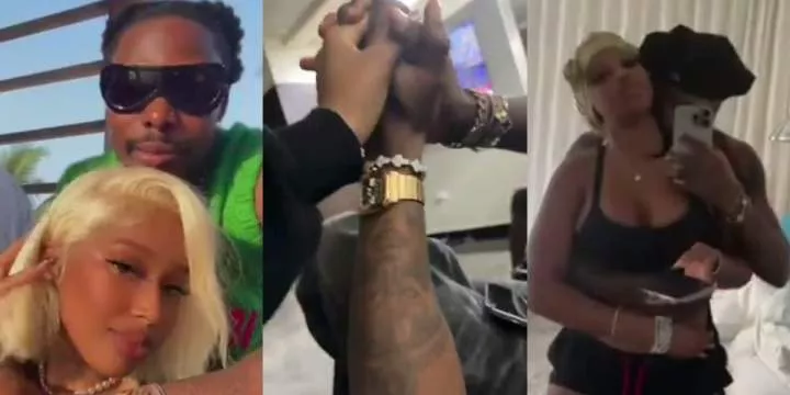 "What she loves is money" - Reactions to Asake's loved-up video with girlfriend
