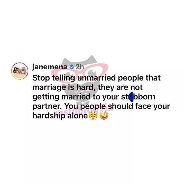 Why you should stop telling unmarried people that marriage is hard - Jane Mena
