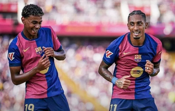 La Liga: Raphinha bags hat-trick as Barcelona thrash Real Valladolid 7-0 to extend lead