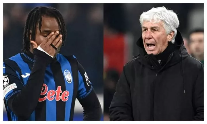 I was told to take the penalty - Lookman fires back at Atalanta boss, Gasperini'