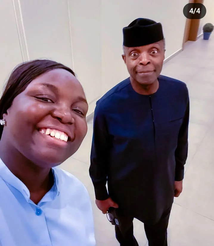 Former Vice President Yemi Osinbajo Visits Daughter in Abidjan [PHOTOS]