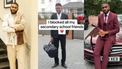 Nigerian man explains reason behind blocking all his secondary school friends