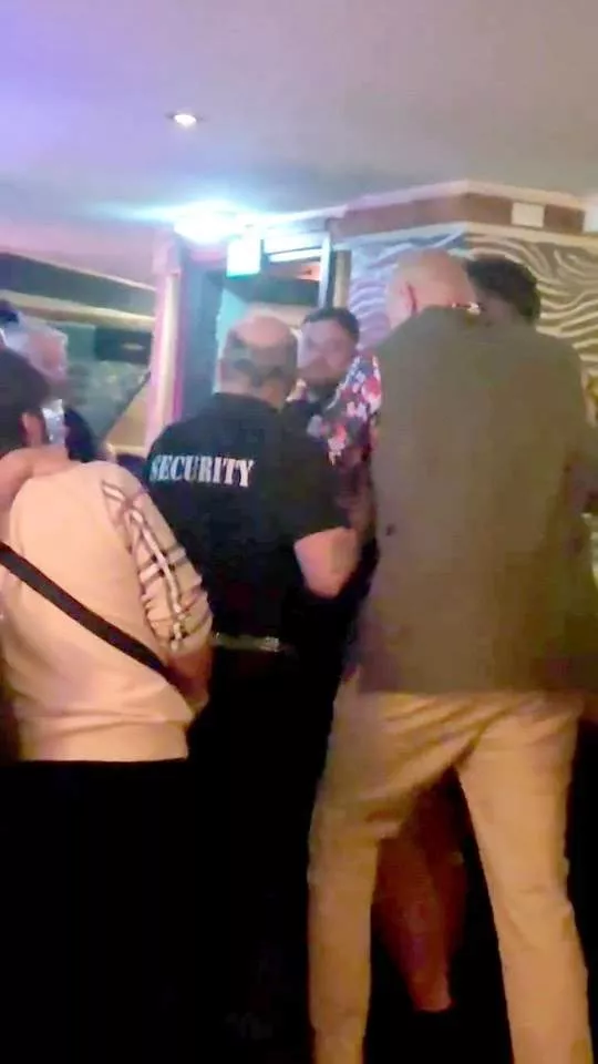 Heavily drunk Tyson Fury escorted by bouncers from pub before collapsing on the floor just weeks after losing to Usyk (photos/video)