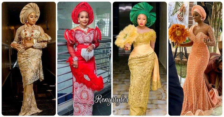 Lace Styles For Traditional Marriage 2024