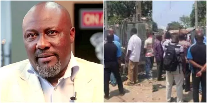 "We are sick" - Dino Melaye reacts after some Nigerians seen praying for a spoilt transformer