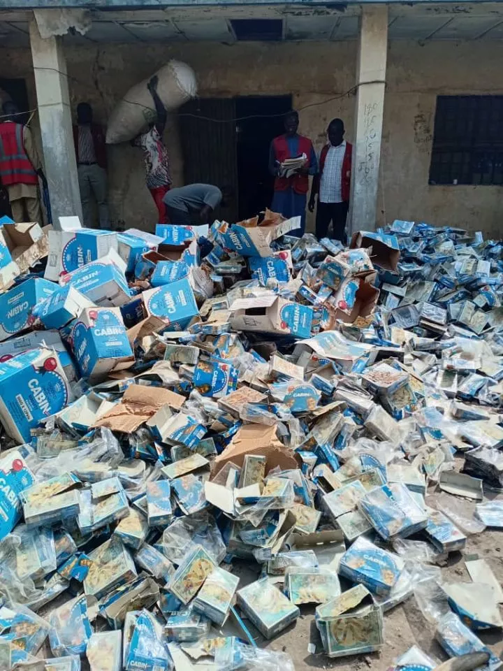 NAFDAC shuts down Kaduna warehouse stocked with expired products