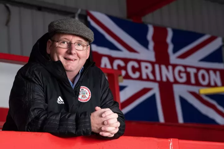 Accrington Standley owner, Andy Holt.