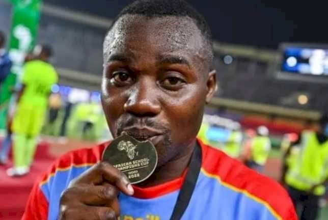 Meet 15-year-old Elia Balamwabo who won Best Player at CAF U16 African School Cup (Photos) Meet 15-year-old Elia Balamwabo who won Best Player at CAF U16 African School Cup (Photos)