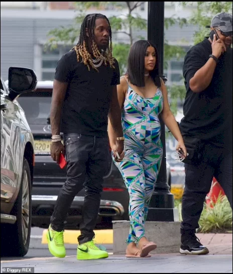Offset caresses wife Cardi B's backside as they go house-hunting in New Jersey (photos)
