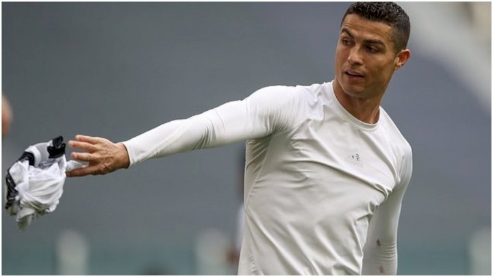 Serie A: Pirlo reacts as Ronaldo throws Juventus’ jersey away after win over Genoa