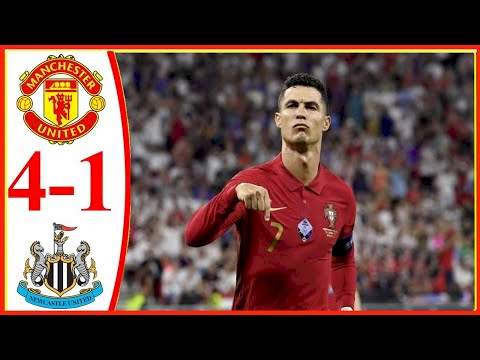 Manchester Utd 4 - 1 Newcastle (Sep-11-2021) Premier League Highlights