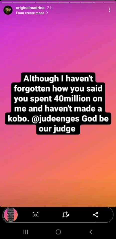 Cynthia Morgan calls out former record label boss, Jude Okoye and former manager Joy Tongo...again