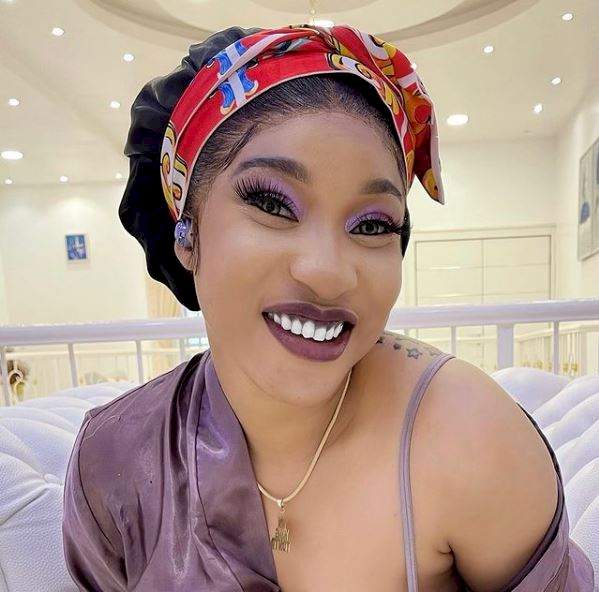 "If you have a report of me on drugs, I would gladly show up" - Tonto Dikeh writes NDLEA amid face-off with Kpokpogri